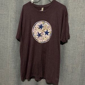Eliza Dean Tennessee Tri-star Teeshirt